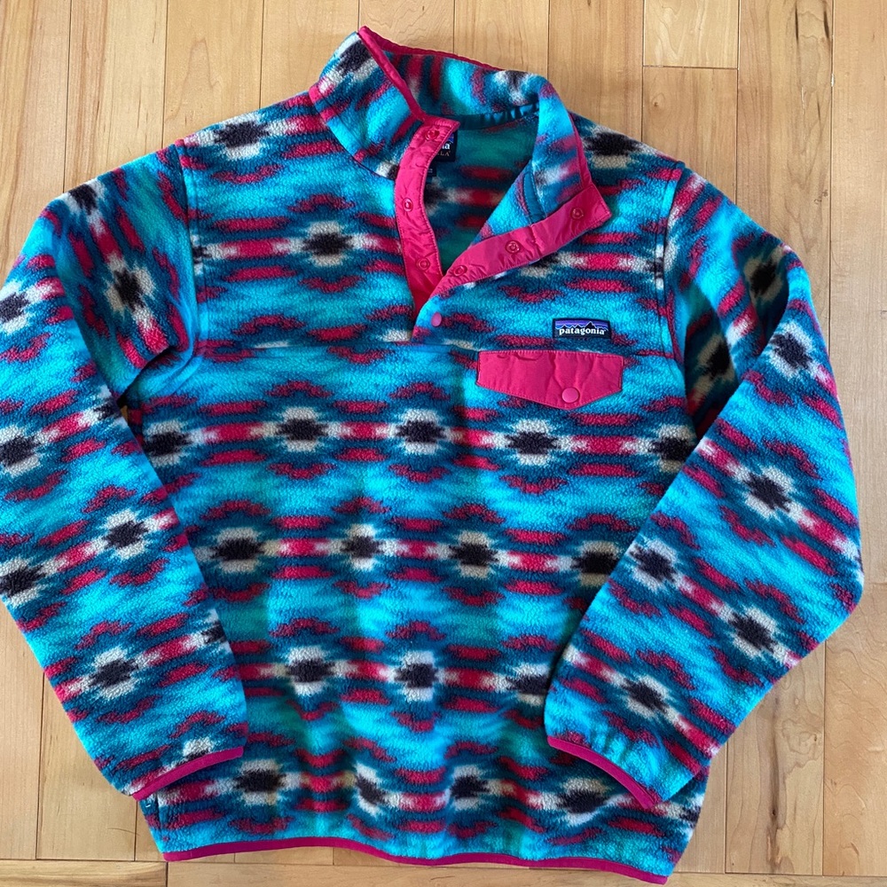 Patagonia Fleece Synchilla Aztec Southwest Print
